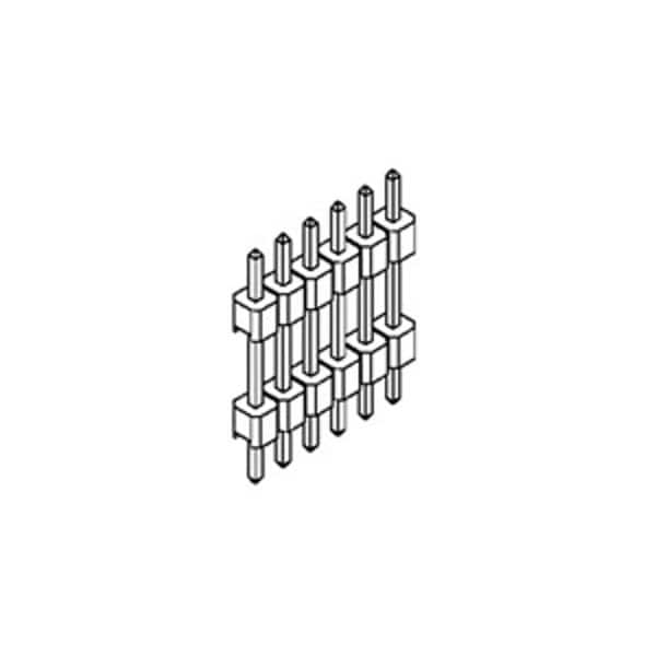 Molex Board Stacking Connector, 5 Contact(S), 1 Row(S), Male, Straight, 0.1 Inch Pitch, Solder Terminal, 879370502 - main